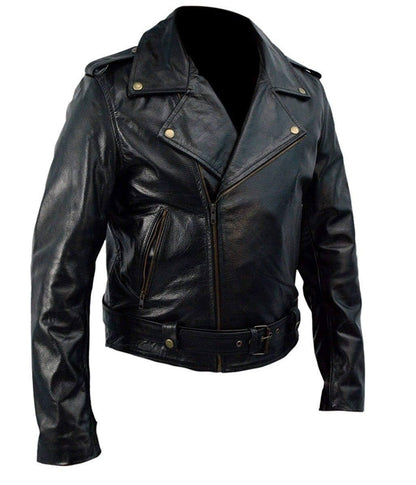 Halloween Jacket - Black Leather Jacket 