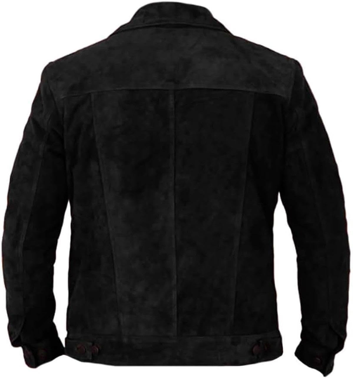 Men's Fashion Moto Stylish Suede Leather Jacket