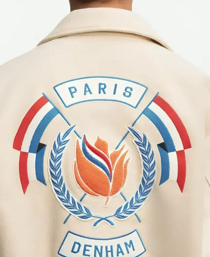 Denham Netherlands Olympic Team Varsity Jacket