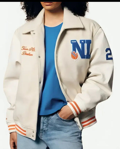 Denham Netherlands Olympic Team Varsity Jacket