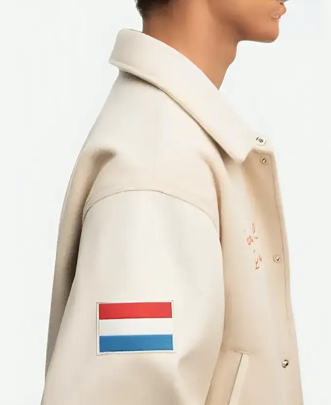 Denham Netherlands Olympic Team Varsity Jacket