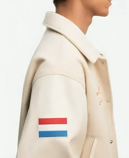 Denham Netherlands Olympic Team Varsity Jacket