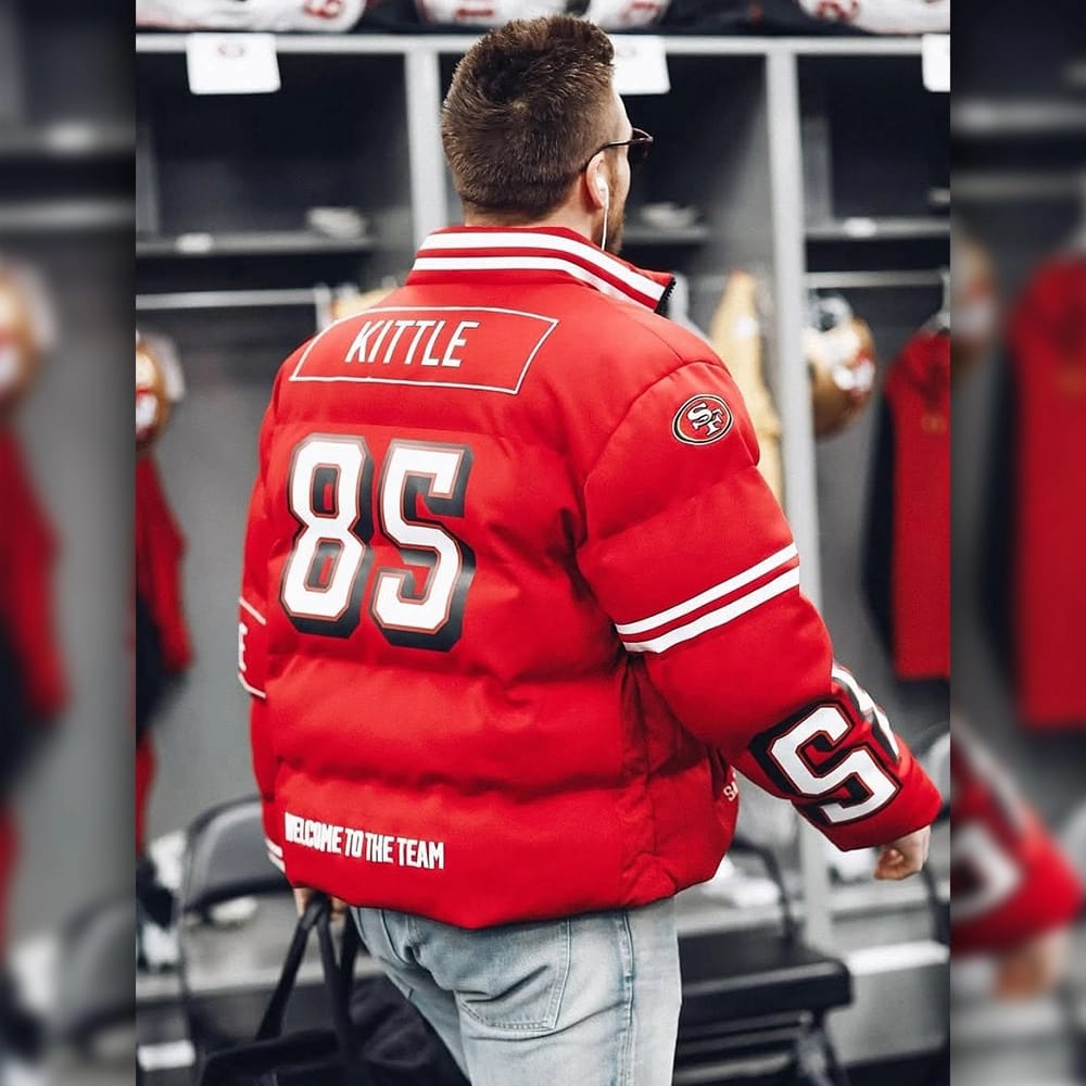 49ers leather jacket