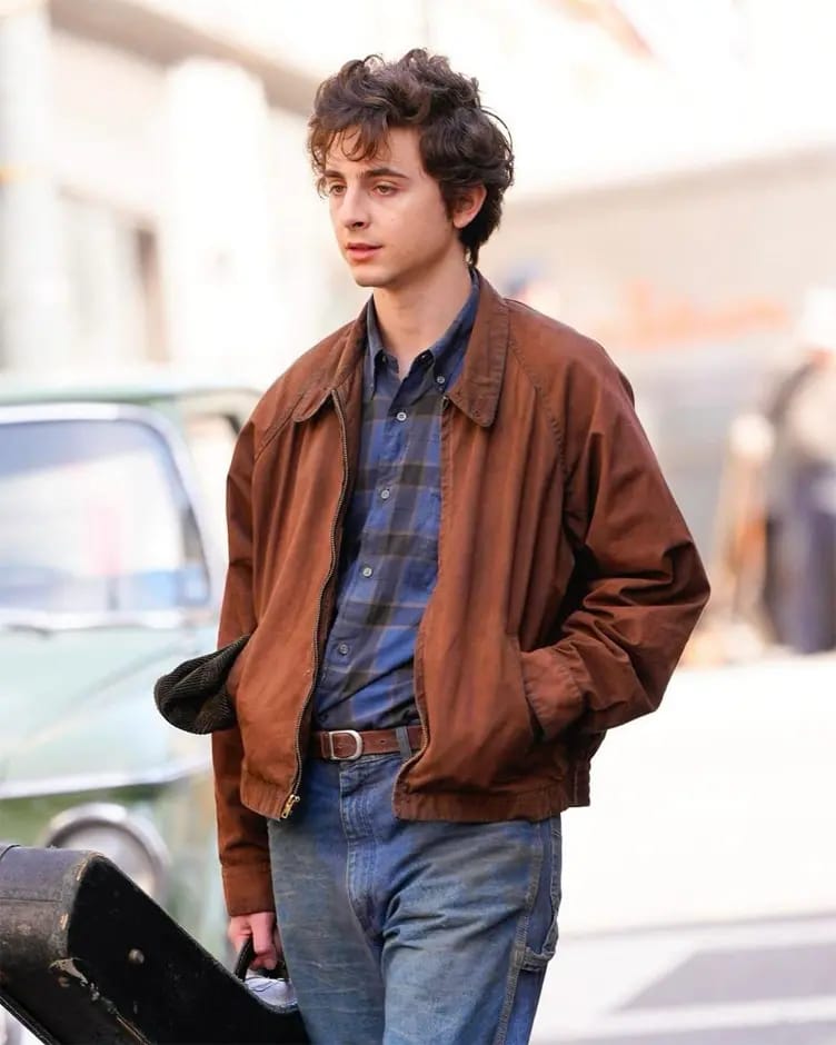 A Complete Unknown Timothée Chalamet Cotton Jacket