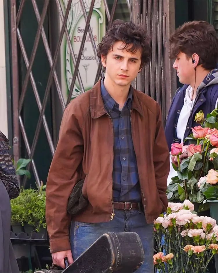 A Complete Unknown Timothée Chalamet Cotton Jacket