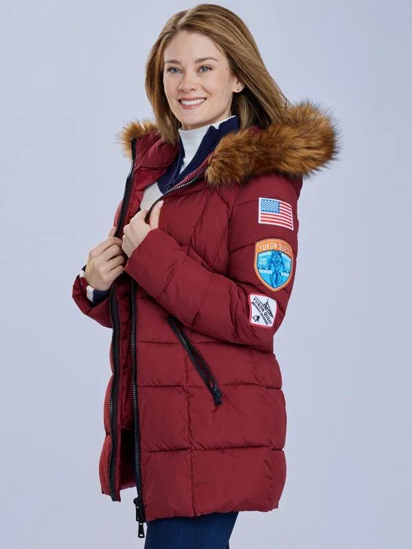 The Finnish Line Kim Matula Red Puffer Jacket