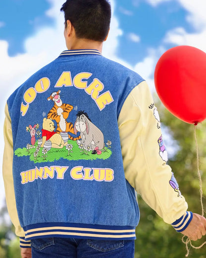 Winnie-The-Pooh-Vintage-Denim-Jacket