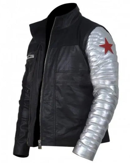 Winter-Soldier-Civil-War-Bucky-Barnes-Black-And-White-Leather-Jacket