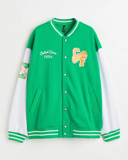 Womens-Varsity-Jacket-hm-Green