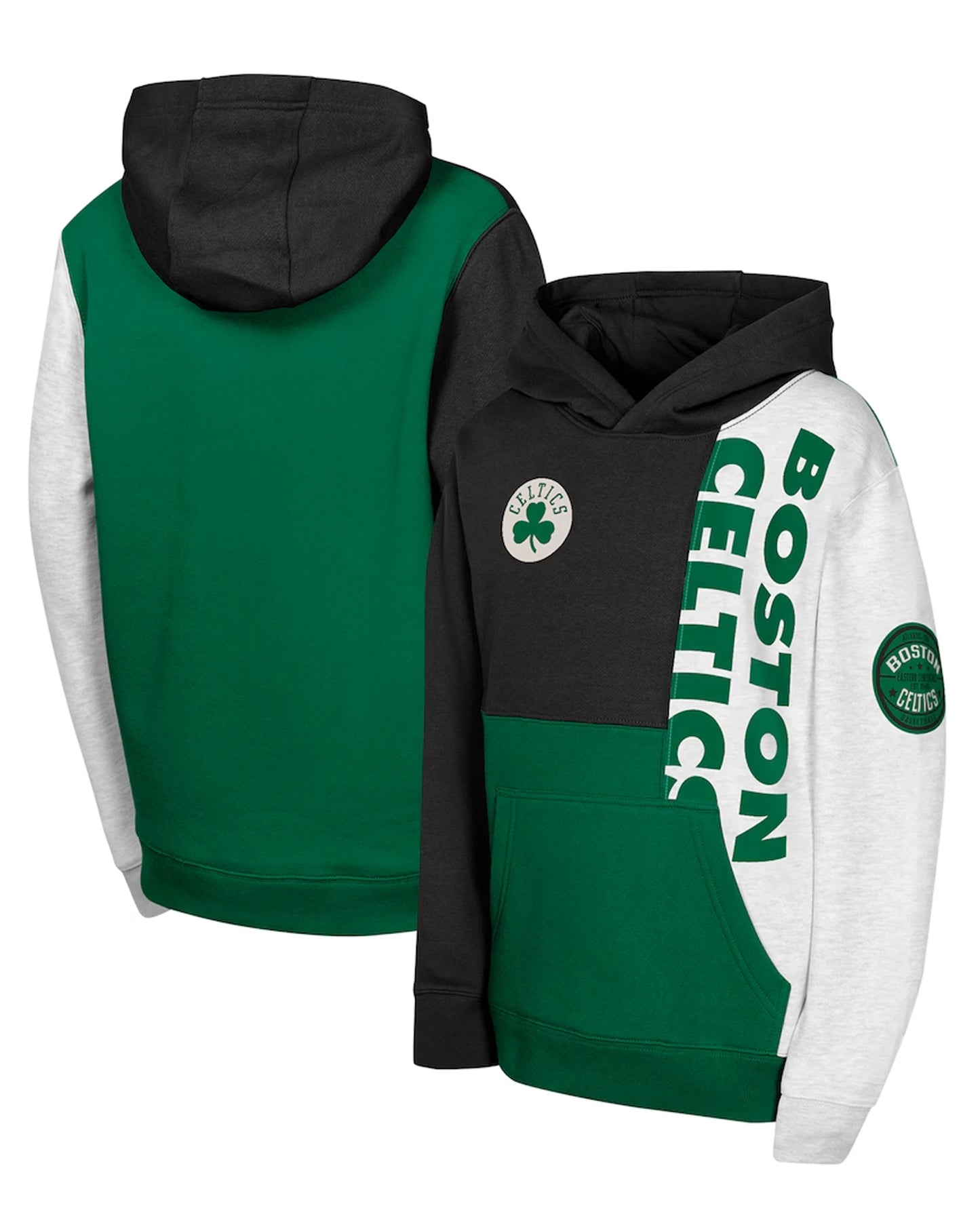 Youth-Black-Boston-Celtics-Splash-Pullover-Hoodie