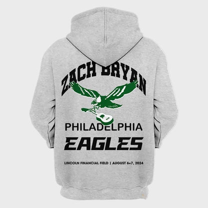 Eagles Zach Bryan Fleece hoodie