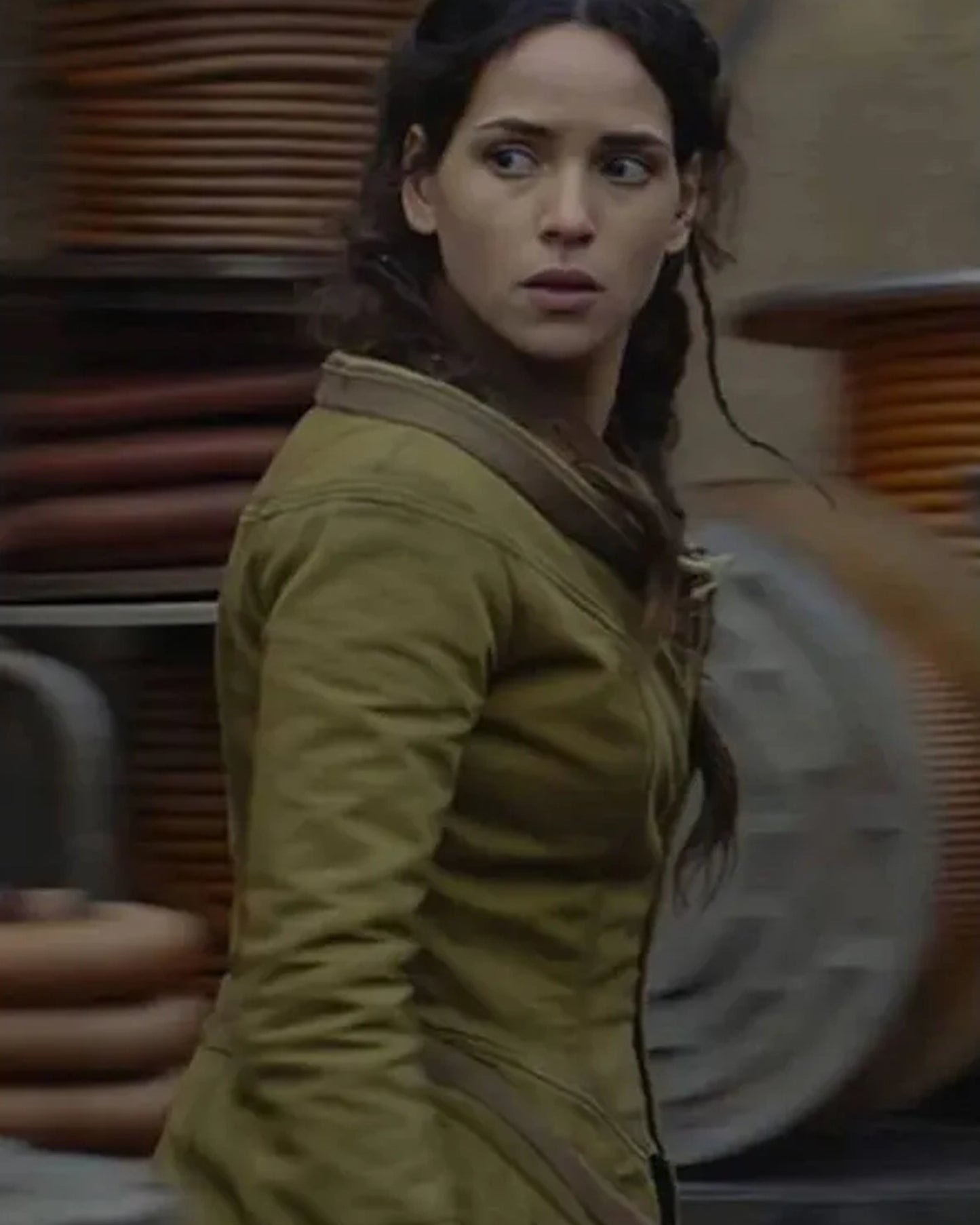 andor-adria-arjona-green-jacket