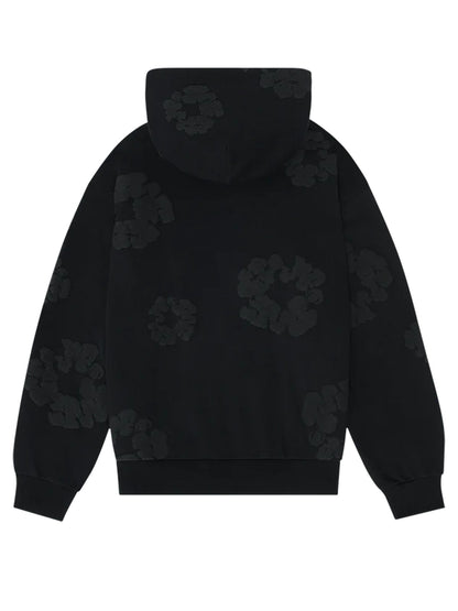 Denim Tear Mono Cotton Wreath Hoodie