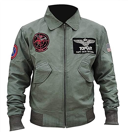 Top Gun T-C Cotton Jacket Men, Green