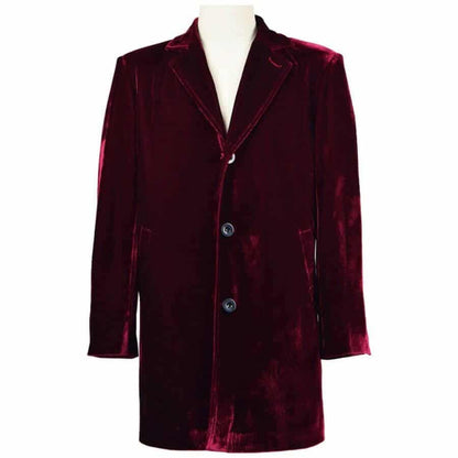 Peter Capaldi Doctor Who Maroon Coat