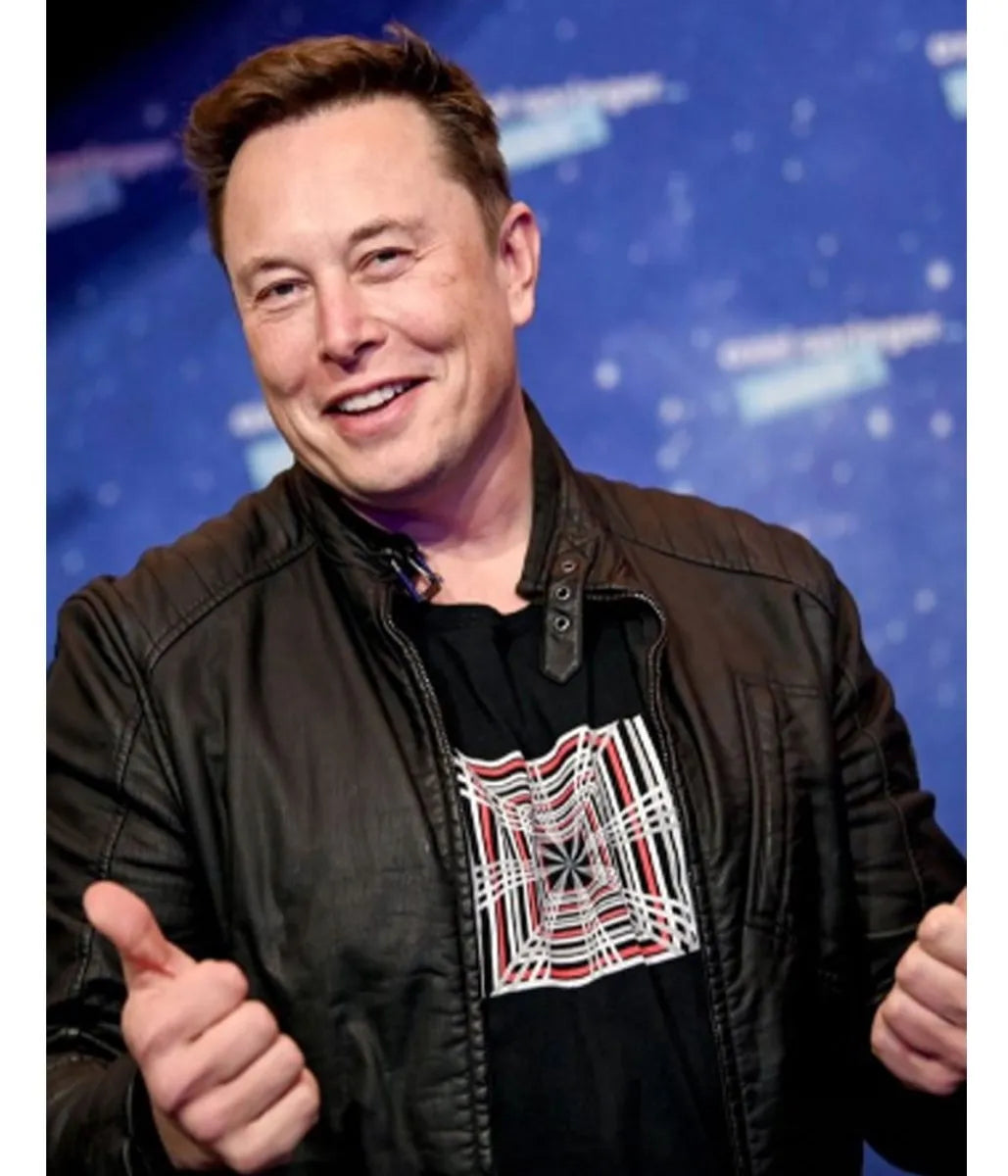 Elon Musk Tesla Model S Plaid Jacket