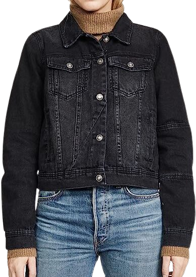 Free People Rumors Denim Jacket Women