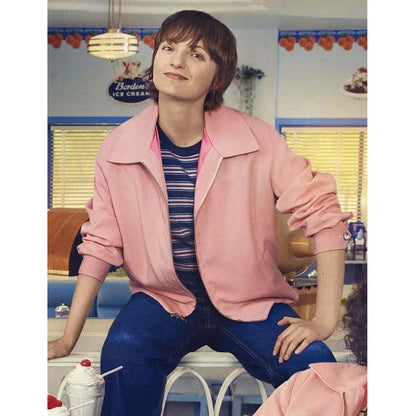 grease rise of the pink ladies full zip jacket