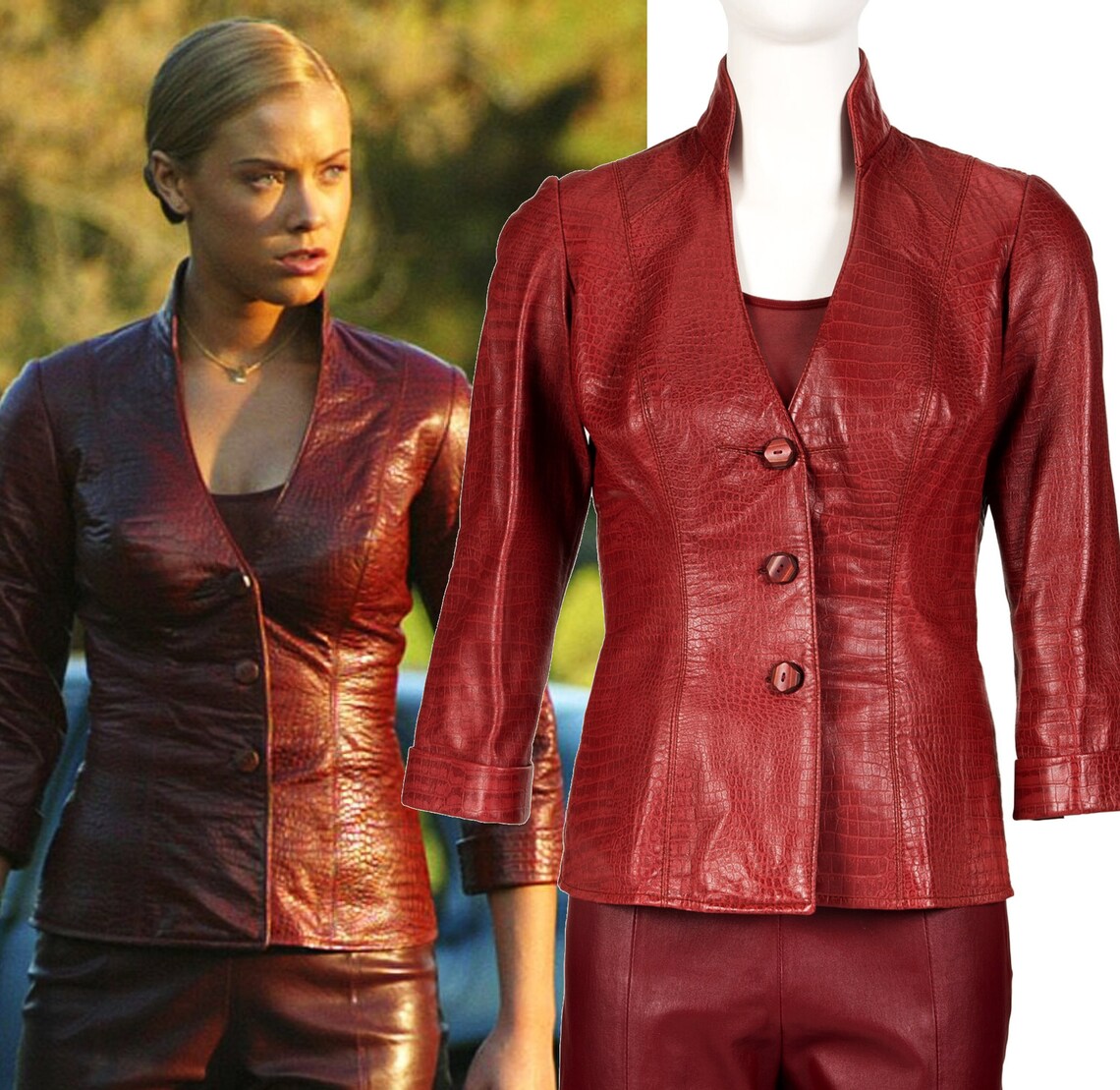 Halloween Jacket - Kristanna Loken Terminator 3 Jacket