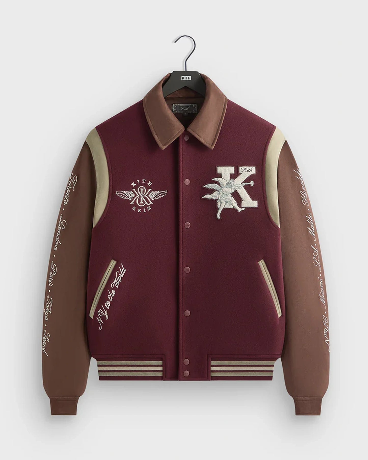Kith Wool Varsity Jacket – Zing Apparel