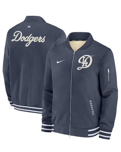 Los Angeles Dodgers ジャケット ネイビー Los Angeles Dodgers Navy