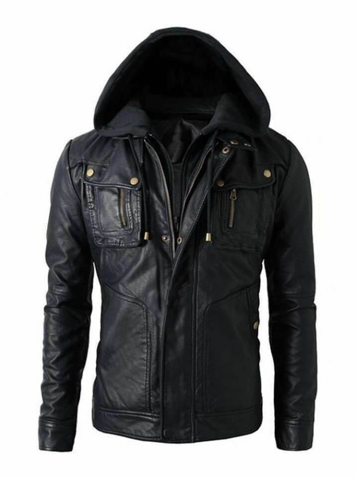 Military Grade Brando Hooded Jacket Men