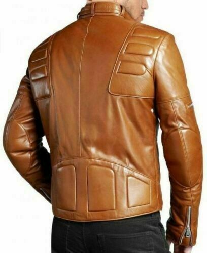 Men's Vintage Motorcycle Leather Jacket