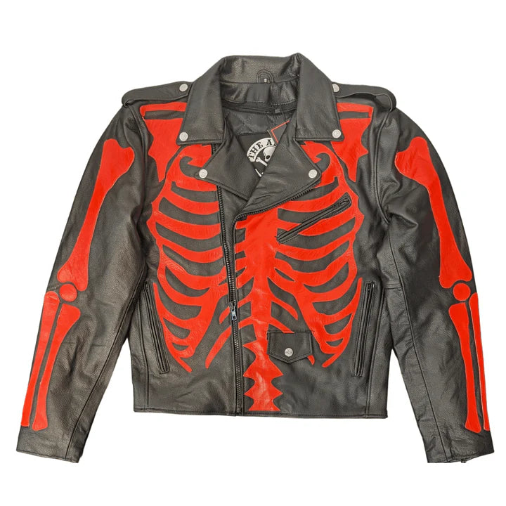 skeleton-bones-red-on-black-classic-style-leather-jacket-the-alley-chicago