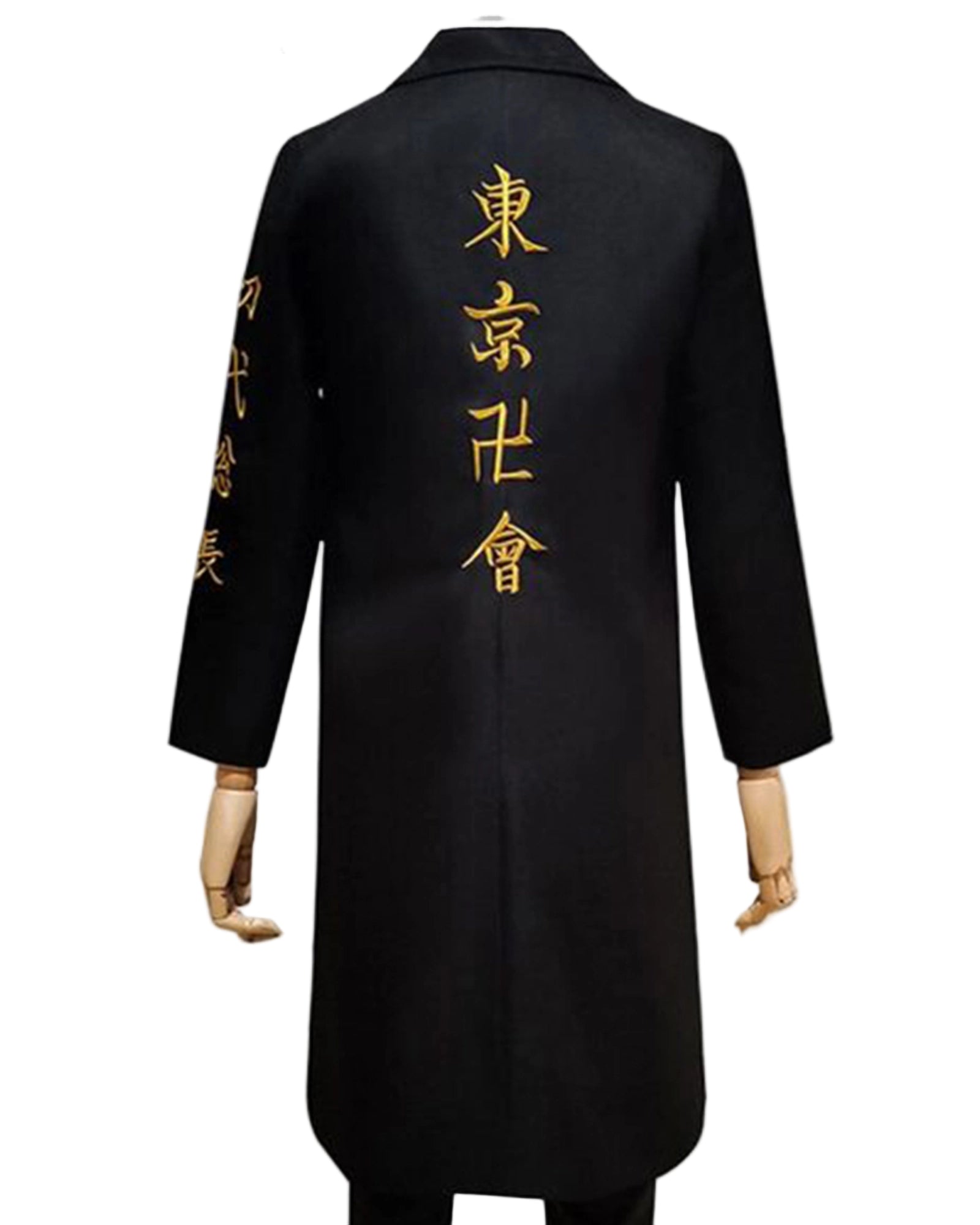 tokyo-revengers-manjiro-sano-black-coat-BackView