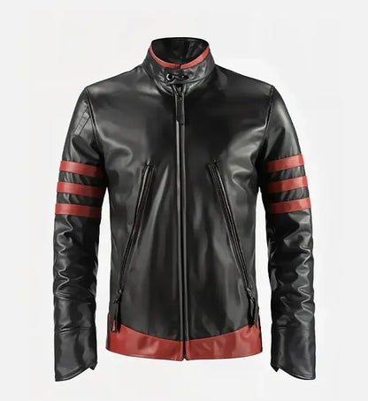 wolverine leather jacket sale