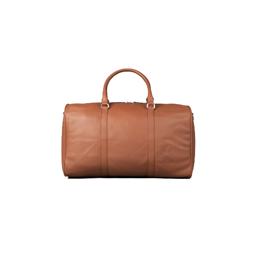 The Deluxe Travel Brown Leather Duffle Bag
