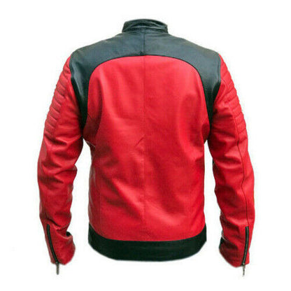 Retro Vintage Cruiser Black Red Jacket Buy