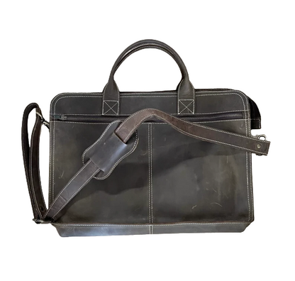 Premium Leather Laptop Bag For Work