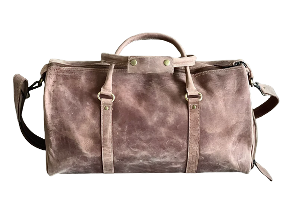 Crazy horse Cow Leather Duffle Bag