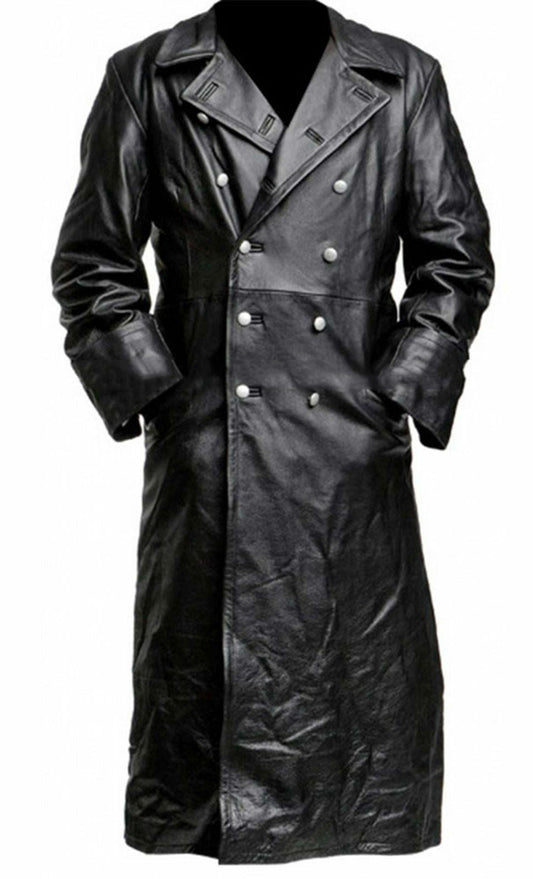Movie Jacket German Officer Trench Coat