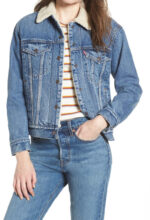 Sherpa Trucker Jacket Women, Levi Zing Apparel