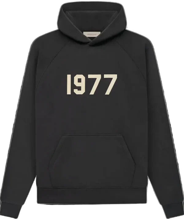 1977 Essentials Hoodie Black