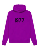1977 Essentials Hoodie Purple