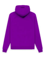 1977 Essentials Hoodie Purple Back