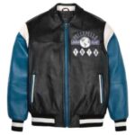 Black Varisty Jacket Soda Club Men. Zing Apparel