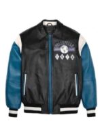 Black Varisty Jacket Soda Club Men. Zing Apparel