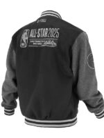 WNBA All-Star Game Applique Flight Unisex FISLL Charcoal Jacket - Image 5