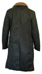 Blade Long Fur Ruuner Coat, Black Zing Apparel