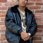 Black Mafia Family Lil Meech Flenory Black Jacket