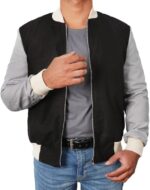 Ansel Elgort Cotton Jacket Men, Black Zing Apparel