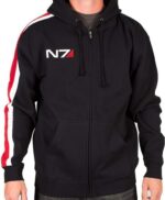 Mass Effect N7 Hoodie Jacket Men Zing Apparel
