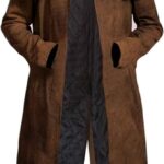 A7 Fallout NCR Suede Leather Jacket Zing Apparel