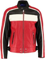 Halloween Jacket - Men's Genuine Leather Jacket Multi-Color