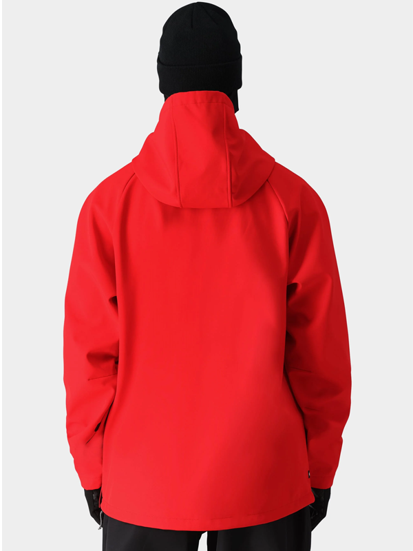 686-Waterproof-Red-Hoodie-Back