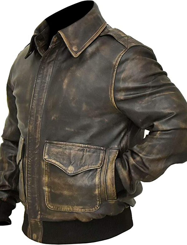 A2 Aviator Retro Style Flight Jacket Zing Apparel